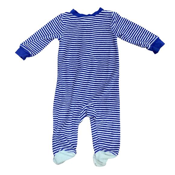 Set of 3 Terry Footed Pajamas Bodysuits by CARTER'S 3-6M - Picture 5 of 13